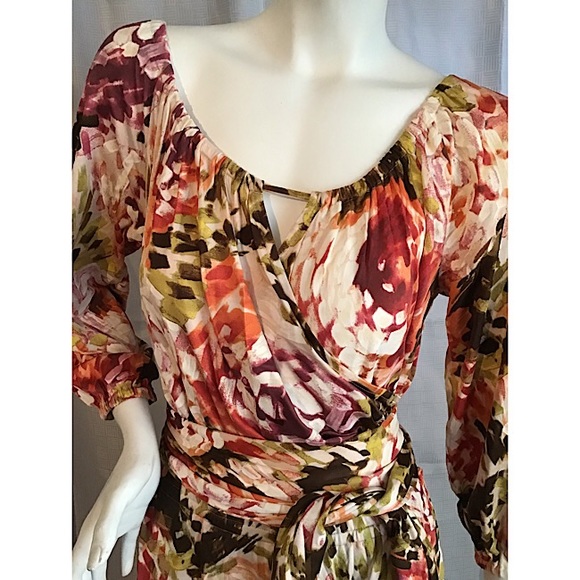 Escada Silk Floral Dress - Picture 3 of 9